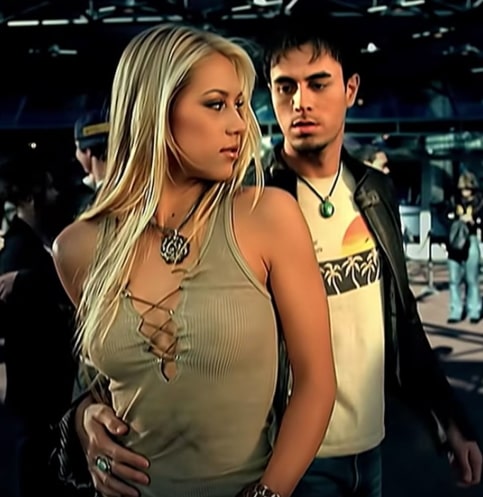 Anna Kournikova en Escape de Enrique Iglesias